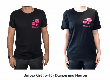 MAGENTA T-Shirt schwarz